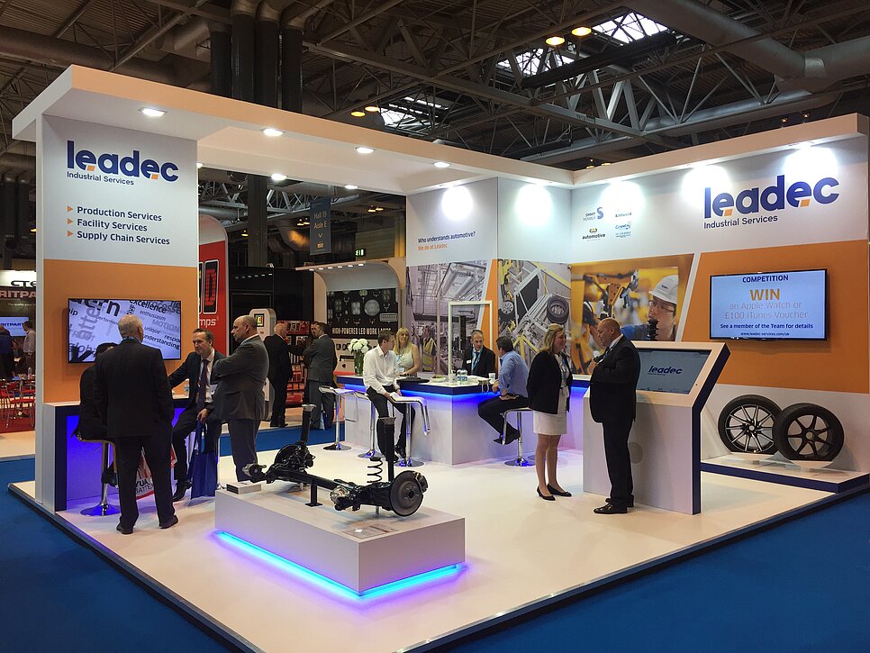 Leadec präsentiert auf der Automechanika Birmingham 2017 neue Produktionseinrichtung zur Rad- und Reifenmontage
