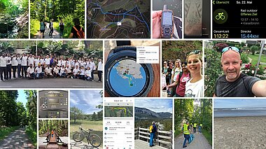 Collage von verschiedenen Leadec-Teams und Mitarbeitenden bei der Leadec 60 Day Challenge.