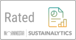 Badge des Sustainalytics Ratings.
